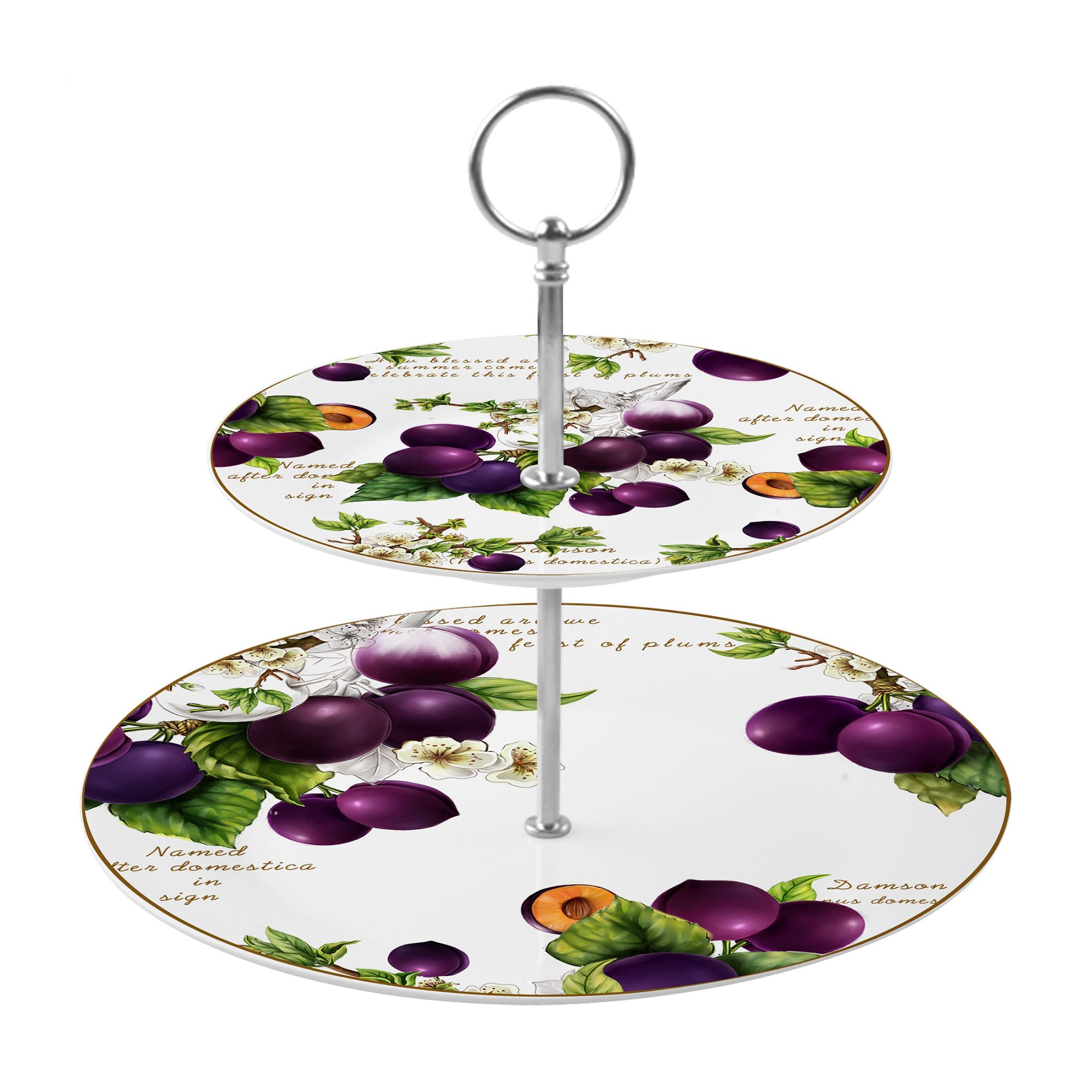 Блюдо Limited Edition Prunus, 2-ярусне, 19 см та 26 см (19-560)